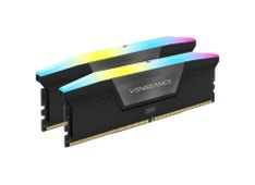 CORSAIR Vengeance RGB Black DDR5 32GB (2x16GB) 6400MHz CL36 XMP 3.0 UDIMM pomnilnik CORSAIR Vengeance RGB Black DDR5 32GB (2x16GB) 6400MHz CL36 XMP 3.0 UDIMM pomnilnik
