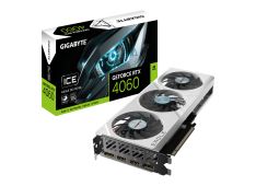 GIGABYTE GeForce RTX 4060 EAGLE OC ICE 8G GDDR6 grafična kartica, PCIe 4.0, 2xHDMI 2.1a, 2xDisplayPort 1.4a GIGABYTE GeForce RTX 4060 EAGLE OC ICE 8G GDDR6 grafična kartica, PCIe 4.0, 2xHDMI 2.1a, 2xDisplayPort 1.4a