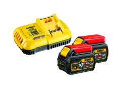 HITRI POLNILNIK Z 2 BATERIJAMA XR FLEXVOLT Dewalt DCB118T2