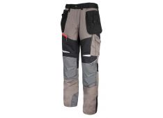 HLAČE ZAŠČITNE-OZEK KROJ RAZTEGLJIVE KAKI-ČRNE HLAČE ZAŠČITNE-OZEK KROJ RAZTEGLJIVE KAKI-ČRNE