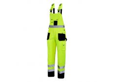 HLAČE Z NARAMN. ODSEVNE ČRNO-RUMENE 2XL,CE LAHTI LAHTI L4061405 HLAČE Z NARAMN. ODSEVNE ČRNO-RUMENE 2XL,CE LAHTI LAHTI L4061405
