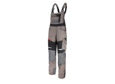 HLAČE Z NARAMNICAMI KAKI-ČRNE HLAČE Z NARAMNICAMI KAKI-ČRNE