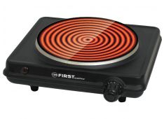 Infrardeča kuhalna plošča FIRST enojna, 1250W Infrardeča kuhalna plošča FIRST enojna, 1250W