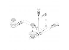 Izlivno prelivna garnitura SCHOCK 629349PD za Lotus C-150 Izlivno prelivna garnitura SCHOCK 629349PD za Lotus C-150