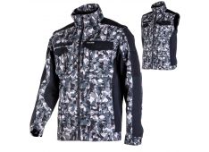 JAKNA Z SNEMLJIVIMI ROKAVI ČRNO-SIVA 2XL LAHTI L4042005 JAKNA Z SNEMLJIVIMI ROKAVI ČRNO-SIVA 2XL LAHTI L4042005