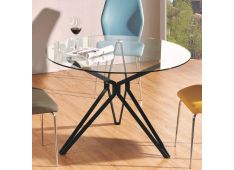 Jedilna miza OXFORD 120x120x75 Steklo prozorna Jedilna miza OXFORD 120x120x75 Steklo prozorna