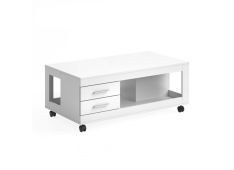Klubska miza TURLOCK (bela) 120x65x46 Iveral bela Klubska miza TURLOCK (bela) 120x65x46 Iveral bela