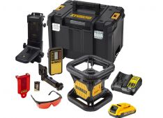 LASER ROTACIJSKI Z DETEKTORJEM 18V 2,0Ah RDEČKOVČEK, BATERIJA Dewalt DCE074D1R LASER ROTACIJSKI Z DETEKTORJEM 18V 2,0Ah RDEČKOVČEK, BATERIJA Dewalt DCE074D1R
