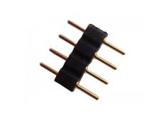 LED 4-pin M.-M.. za 10mm PCB, črna barva