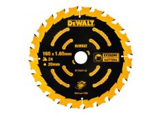 LIST KROŽNE ŽAGE 165X20X24T EXT Cordless SWBLD Dewalt DT10624 LIST KROŽNE ŽAGE 165X20X24T EXT Cordless SWBLD Dewalt DT10624
