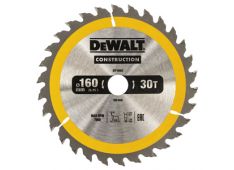 LIST KROŽNE ŽAGE ZA LES 30 ZOB 160x20mm Dewalt DT1932 LIST KROŽNE ŽAGE ZA LES 30 ZOB 160x20mm Dewalt DT1932