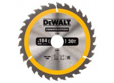 LIST KROŽNE ŽAGE ZA LES 30 ZOB 184x30mm Dewalt DT1942 LIST KROŽNE ŽAGE ZA LES 30 ZOB 184x30mm Dewalt DT1942