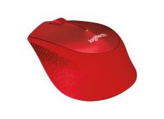 LOGITECH brezžična miška M330 - SILENT PLUS, rdeča LOGITECH brezžična miška M330 - SILENT PLUS, rdeča
