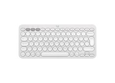 LOGITECH K380S Multi-Device Bluetooth Keyboard - TONAL WHITE - SLO-g