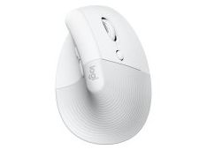 LOGITECH navpična ergonomska miška Lift Bluetooth, bela