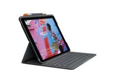 LOGITECH Slim Folio for iPad (7th, 8th, & 9th gen) - BT - GRAPHITE - UK LOGITECH Slim Folio for iPad (7th, 8th, & 9th gen) - BT - GRAPHITE - UK