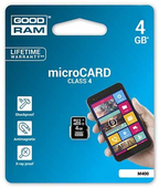 Mikro SD kartica, 4GB GOODRAM, class4
