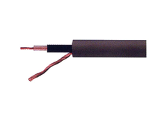 Mikrofonski kabel mono 1x0,22mm2/5mm črni