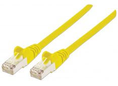 Mrežni kabel Intellinet 1 m Cat6A, CU, Rumen - 350471 - 766623350471