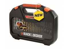SVEDRI IN VIJAČNI NASTAVKI - 70-DELNI SET Black & Decker A7184 SVEDRI IN VIJAČNI NASTAVKI - 70-DELNI SET Black & Decker A7184