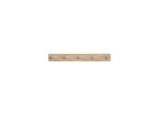Obešalnik JAN 2 57x4,5x6 MDF+kovina sonoma Obešalnik JAN 2 57x4,5x6 MDF+kovina sonoma