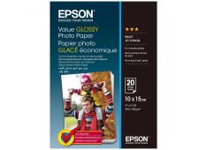 PAPIR EPSON FOTO GLOSSY 10x15cm 20 LISTOV 183g/m2 - C13S400037 - 8715946611853