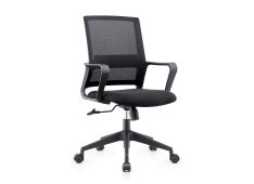 Pisarniški stol GAVY (črna) 57x57x95-105 mreža+tkanina črna Pisarniški stol GAVY (črna) 57x57x95-105 mreža+tkanina črna