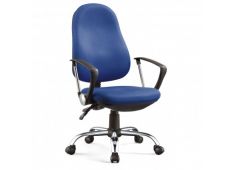 Pisarniški stol SIMON 60x60x100-110 Tkanina modra Pisarniški stol SIMON 60x60x100-110 Tkanina modra