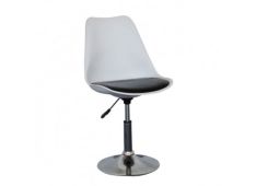 Pisarniški stol STEN II (bela + črna) 48x49x90/111 Umetno usnje, PVC bela + črna Pisarniški stol STEN II (bela + črna) 48x49x90/111 Umetno usnje, PVC bela + črna