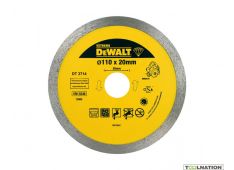 REZALNA PL. DIA. 110/20MM Dewalt DT3714 REZALNA PL. DIA. 110/20MM Dewalt DT3714