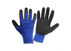 ROKAVICE LATEX BLACK-NAVY L211707P, KARTICA, 