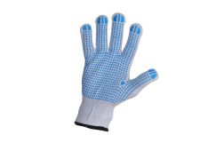 ROKAVICE MODRO BELE L240210P 12 PAROV 10 ROKAVICE MODRO BELE L240210P 12 PAROV 10