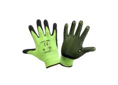 ROKAVICE S NITRILE ZELENO-ČRNE PROFIX L221407K ROKAVICE S NITRILE ZELENO-ČRNE PROFIX L221407K