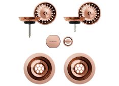Set izliv, preliv in gumb SCHOCK 400059 Copper Set izliv, preliv in gumb SCHOCK 400059 Copper