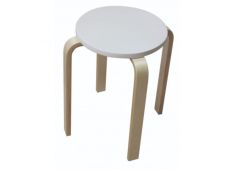 Stol ERIN II (bela) 32x32x45 Les bela Stol ERIN II (bela) 32x32x45 Les bela