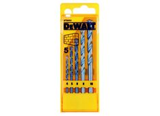 SVEDRI ZA BETON 4, 5, 6, 8, 10 MM - 5-DEL. GAR. Dewalt DT6952