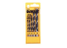 SVEDRI ZA LES 4, 5, 6, 8, 10 MM - 5-DEL. GARNITURA Dewalt DT4535 SVEDRI ZA LES 4, 5, 6, 8, 10 MM - 5-DEL. GARNITURA Dewalt DT4535
