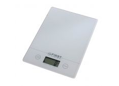 Tehtnica kuhinjska digitalna FIRST 5kg (g.:1g), bele barve Tehtnica kuhinjska digitalna FIRST 5kg (g.:1g), bele barve