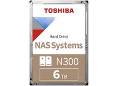 TOSHIBA N300 NAS 6TB CMR disk, 8.89cm (3.5 TOSHIBA N300 NAS 6TB CMR disk, 8.89cm (3.5