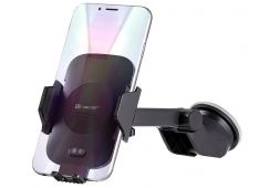 Univerzalni avtomatski TRACER brezžični nosilec 10W, črni Univerzalni avtomatski TRACER brezžični nosilec 10W, črni