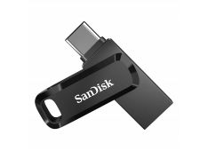 USB C & USB disk SanDisk 32GB Ultra Dual GO, 3.1/3.0, b do 150 MB/s, črn - SDDDC3-032G-G46 - 619659177140