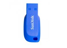 USB DISK SANDISK 16GB CRUZER BLADE MODRA, 2.0, moder, brez pokrovčka - SDCZ50C-016G-B35BE - 619659141059