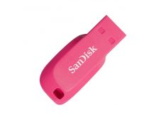 USB DISK SANDISK 32GB CRUZER BLADE ROZA, 2.0, brez pokrovčka - SDCZ50C-032G-B35PE - 619659146962