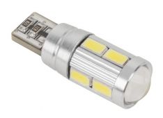 Žarnica LED T10 CANBUS 10xSMD5730SMD, CW